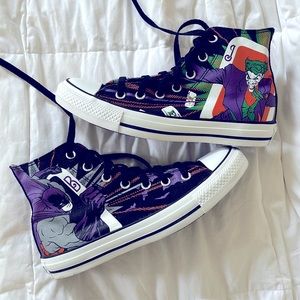 Converse Chuck Taylor All Star Batman and Joker High Tops